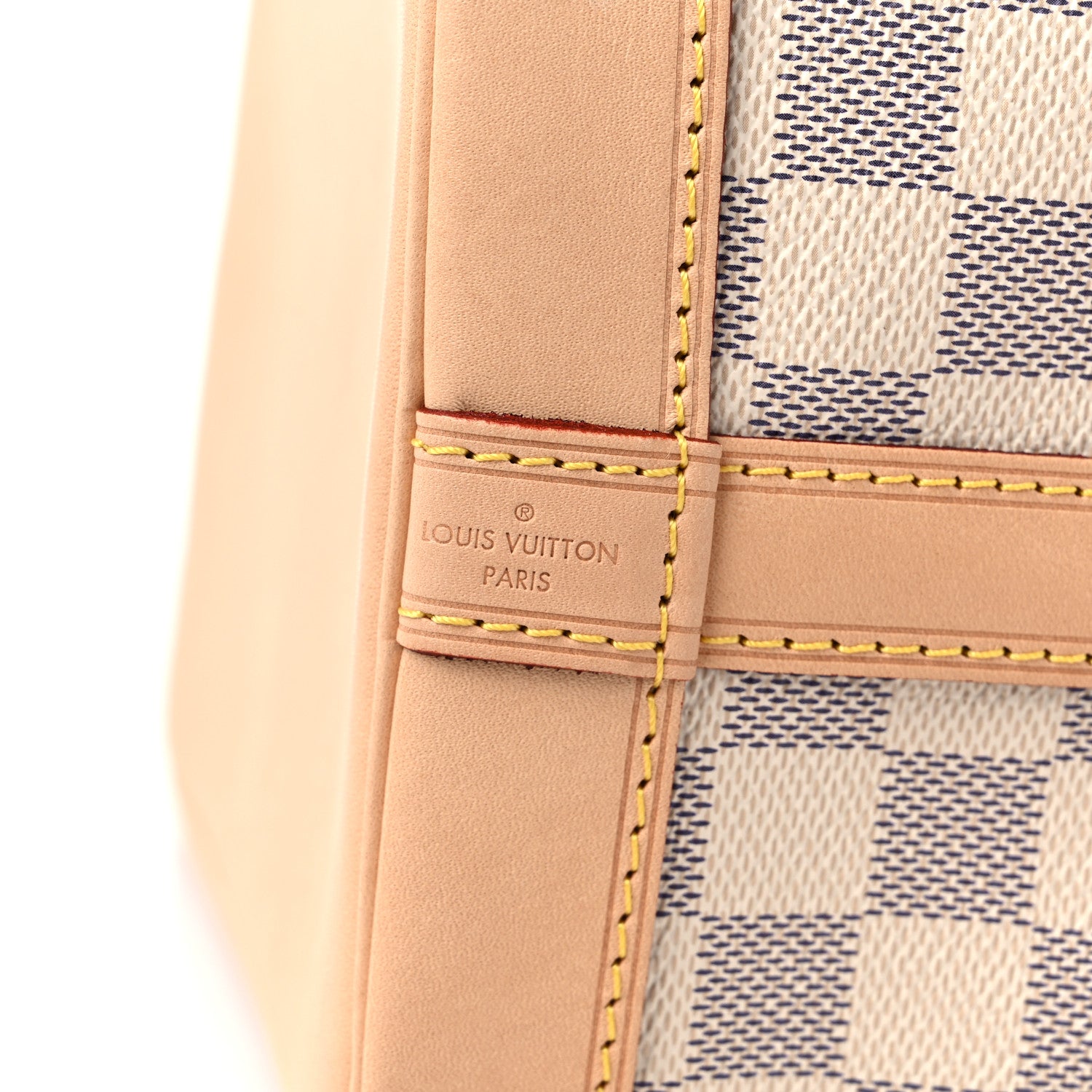 Louis Vuitton Damier Azur Noe BB 6 of 9