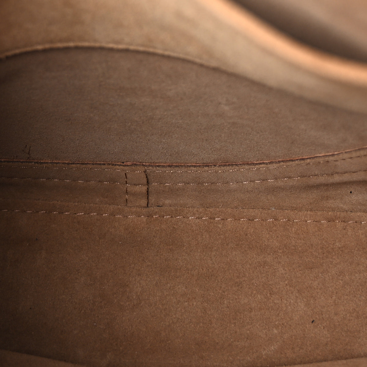 Calfskin Small Gate Tote Caramel