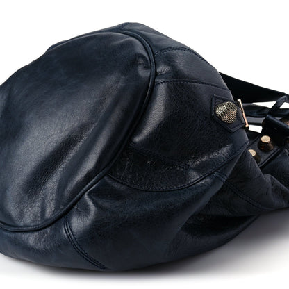 Balenciaga Agneau Giant 21 Rose Gold Hardware Pompon Marine 8 of 8