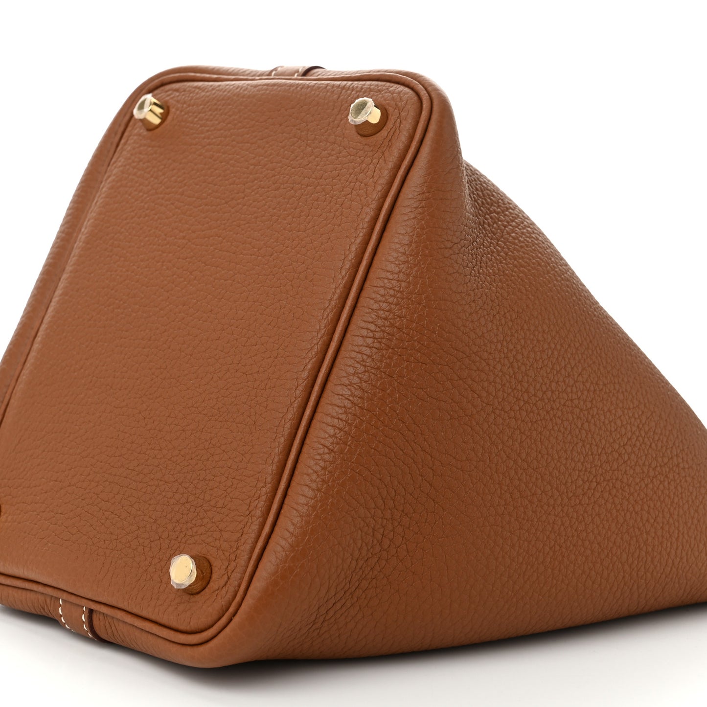 Taurillon Clemence Picotin Lock 18 PM Gold