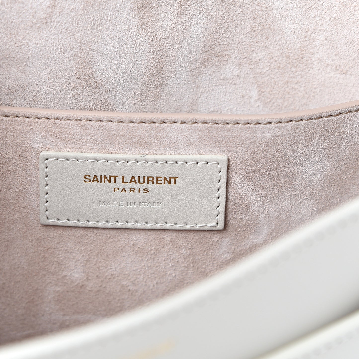 Calfskin Betty Messenger White