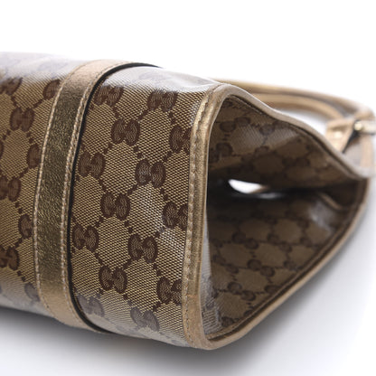 Gucci Crystal Monogram Medium Joy Shoulder Bag Bronze 9 of 14