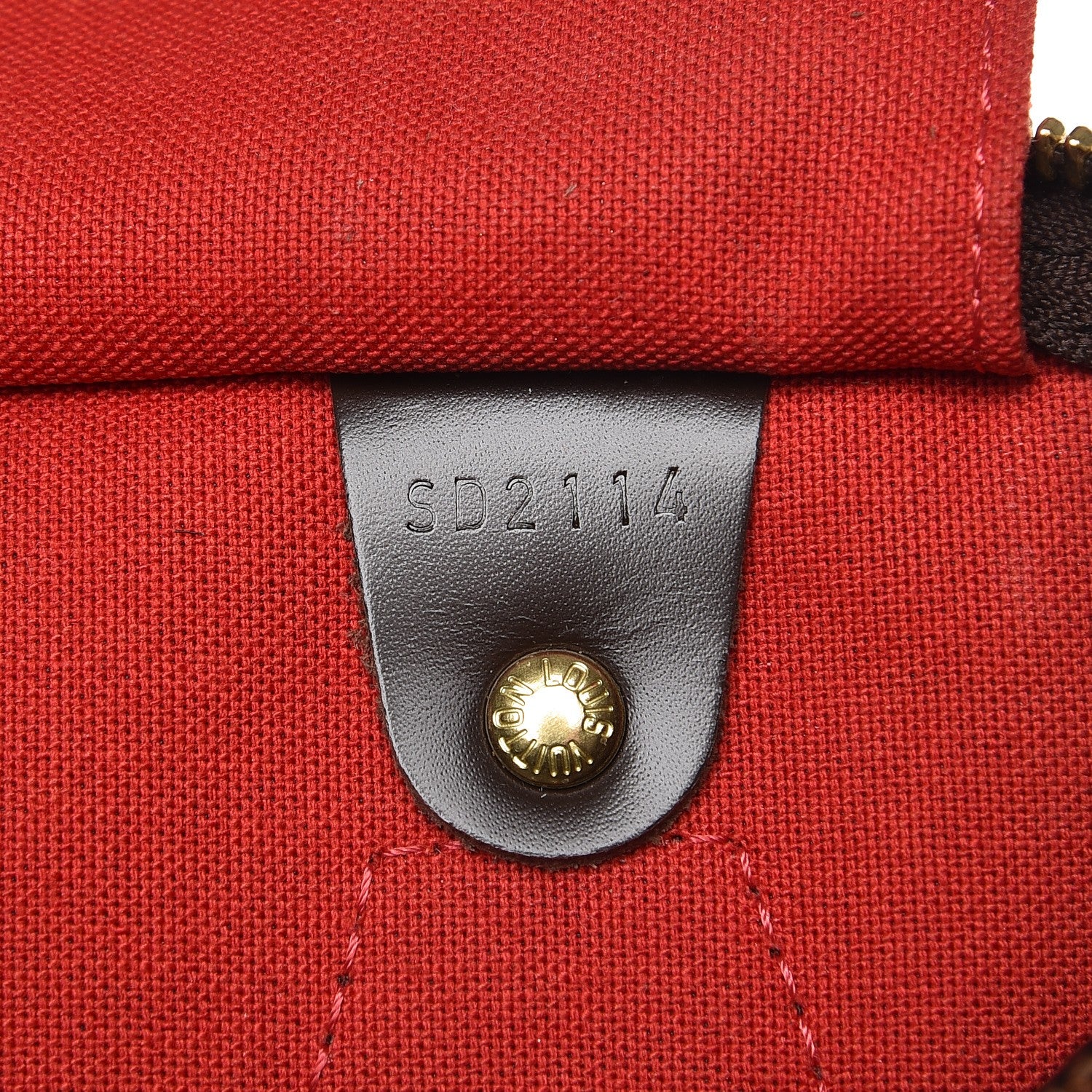 Louis Vuitton Damier Ebene Speedy 30 7 of 14