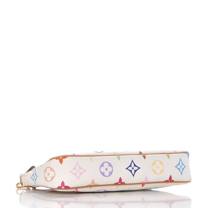 Louis Vuitton Monogram Multicolor Pochette Accessories White 4 of 8
