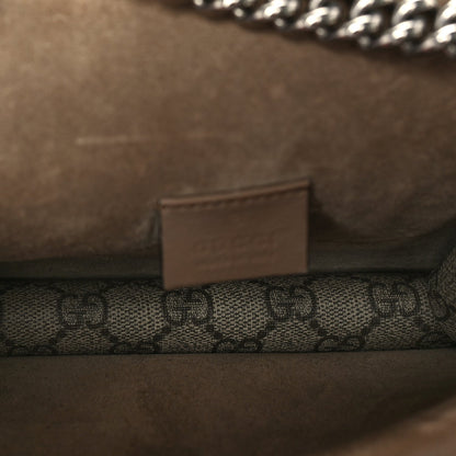 Gucci GG Supreme Monogram Mini Dionysus Shoulder Bag  Taupe 6 of 8
