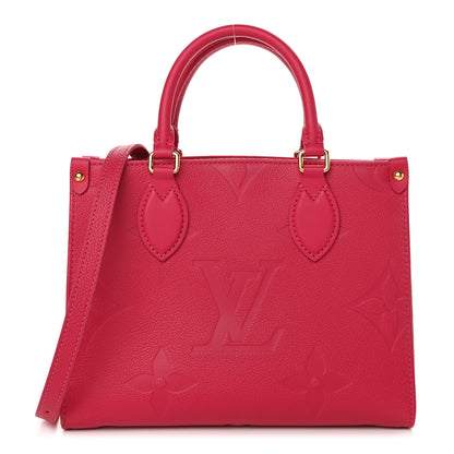 Louis Vuitton Empreinte Monogram Giant Onthego PM Freesia 1 of 9