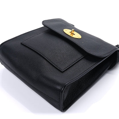 Mulberry Natural Grain Calfskin Antony Messenger Crossbody Black 7 of 8