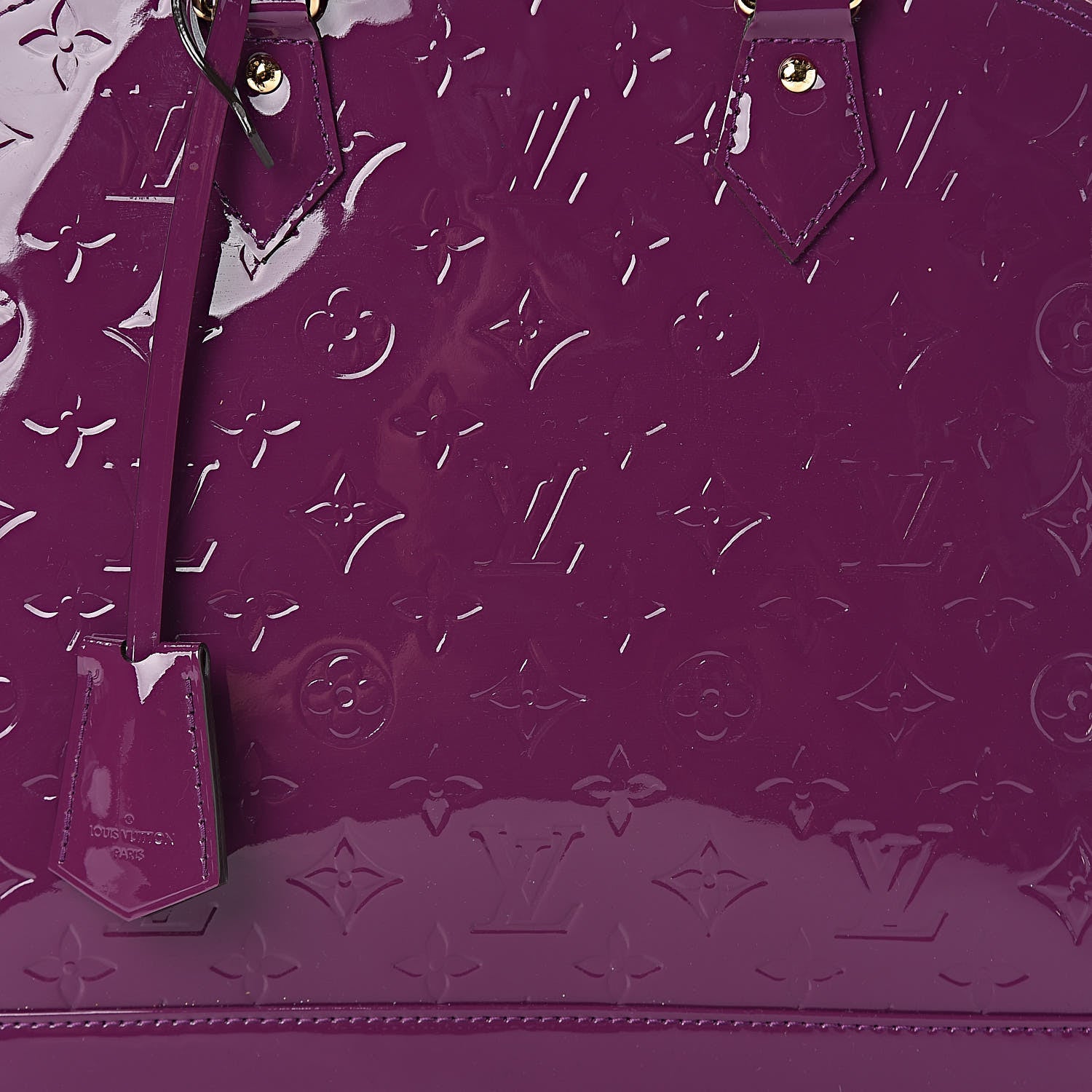 Louis Vuitton Vernis Alma MM Amethyste 14 of 14