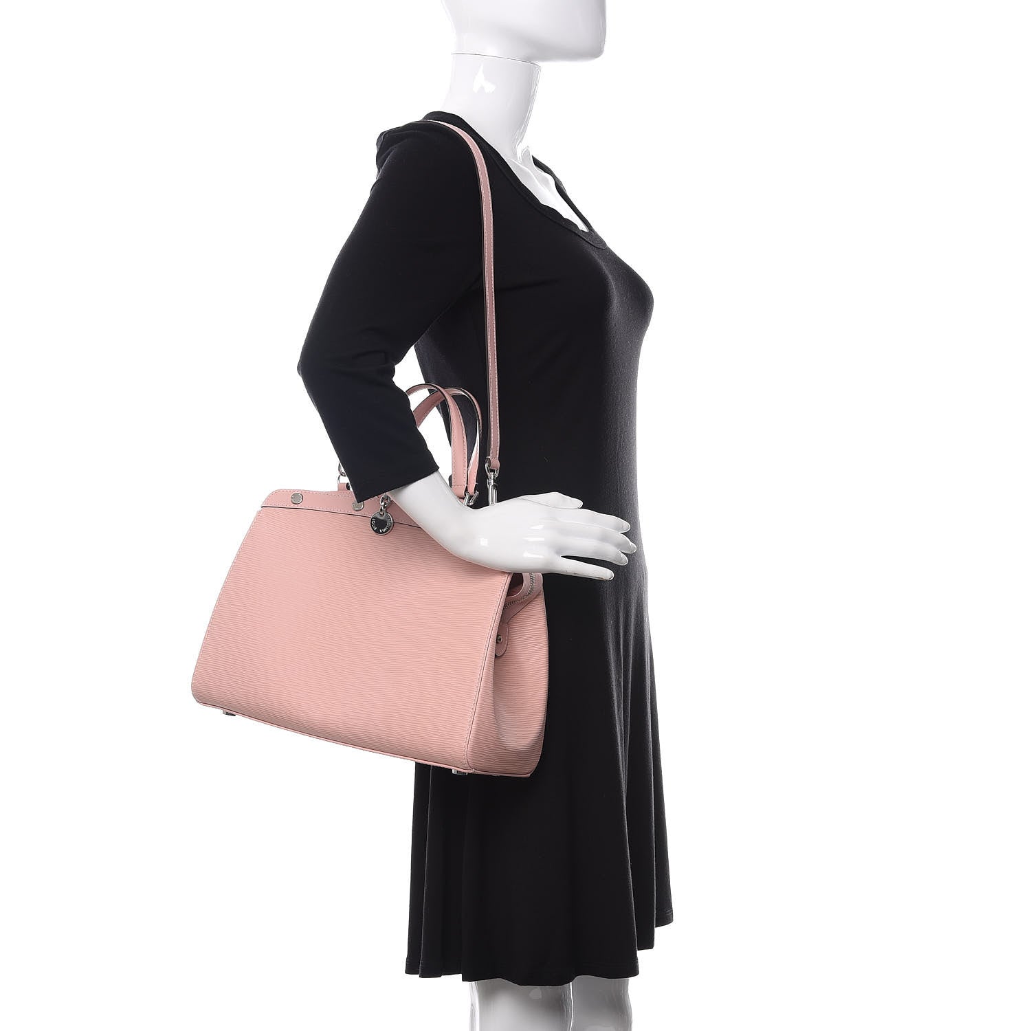 Louis Vuitton Epi Brea MM Rose Ballerine 2 of 9