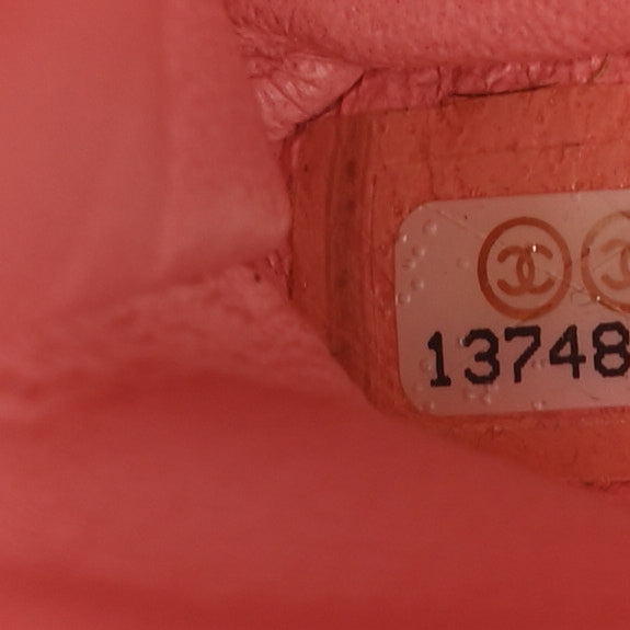 Lambskin Degrade Quilted Maxi Single Flap Pink