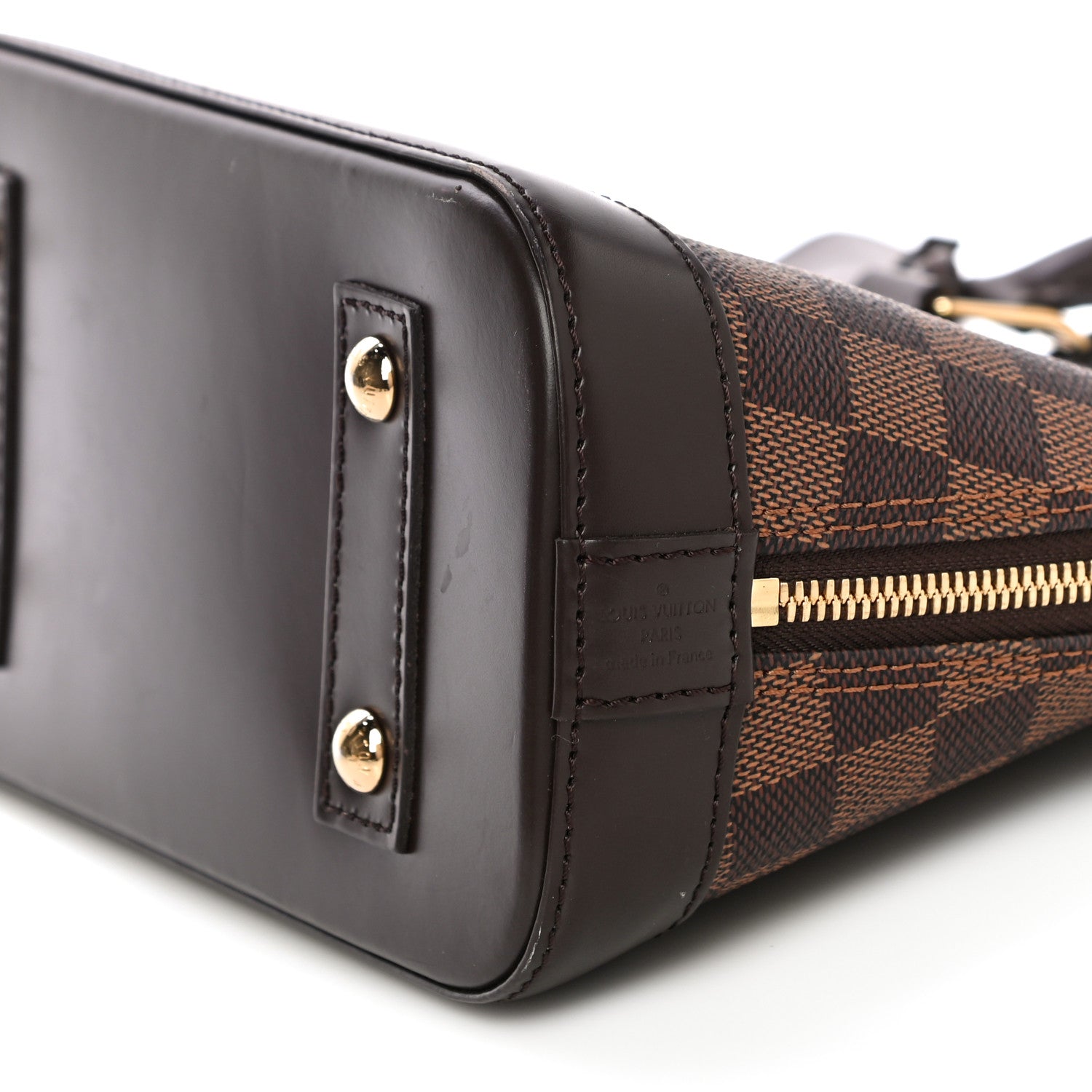 Louis Vuitton Damier Ebene Alma BB 9 of 10