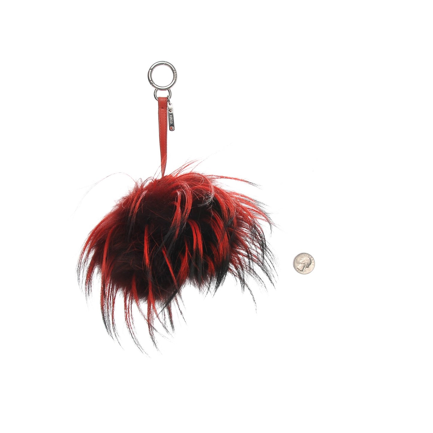 Fox Fur Snobius Monster Bag Bug Charm Red