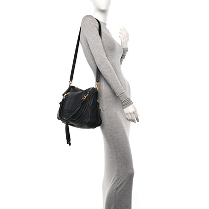 Chloe Calfskin Medium Marcie Satchel Black 3 of 10