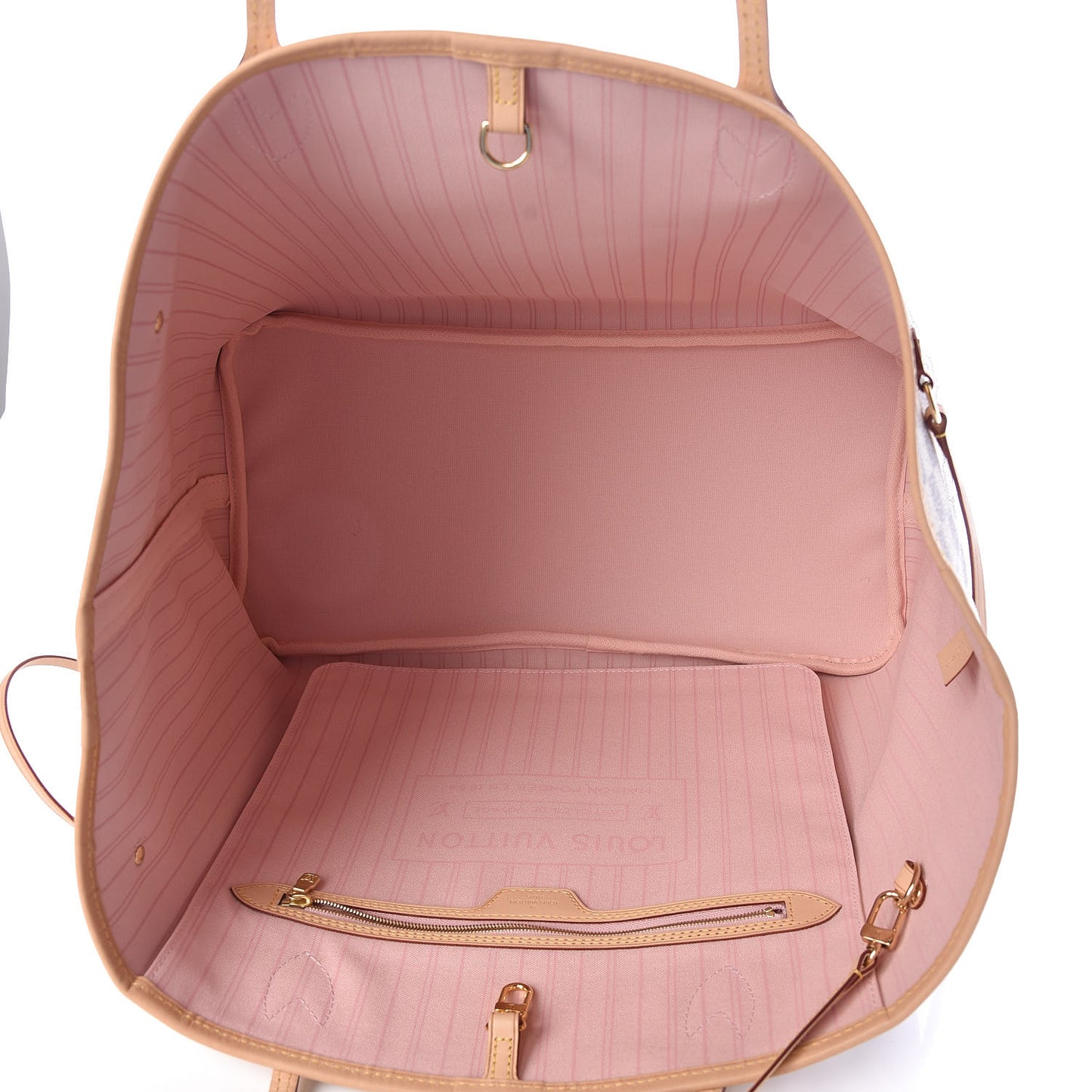 Damier Azur Neo Neverfull GM Rose Ballerine