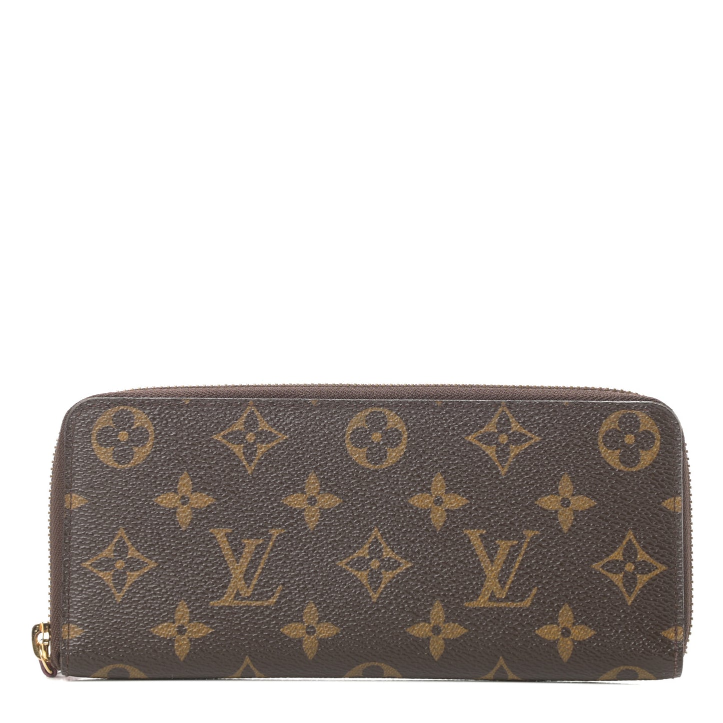 Monogram Clemence Wallet Fuchsia