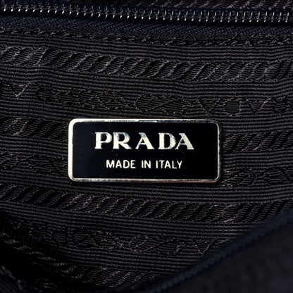 Prada Nylon Vela Messenger Bag Black 6 of 8