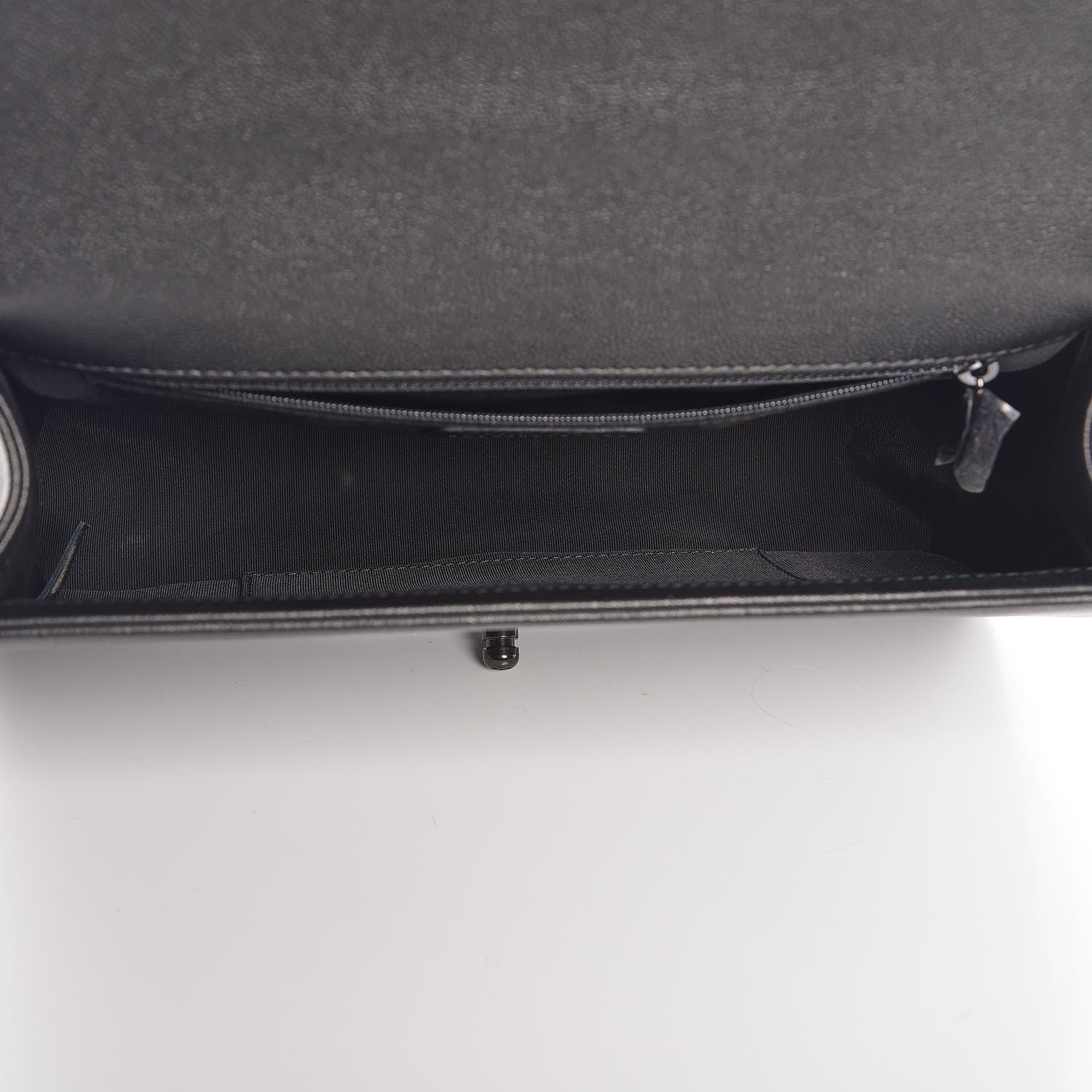 Chanel Caviar Quilted New Medium Boy Flap So Black 6 of 9