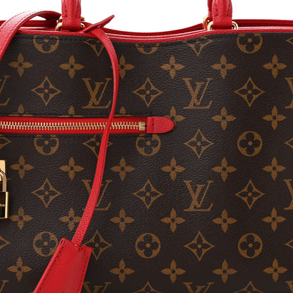 Louis Vuitton Monogram Popincourt PM Red 7 of 10