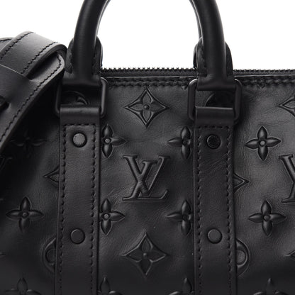 Louis Vuitton Monogram Seal Keepall XS Black 9 of 10