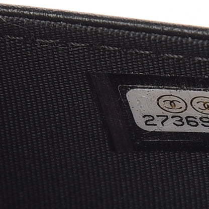 Chanel Caviar Quilted Boy Wallet On Chain WOC Black 10 of 12
