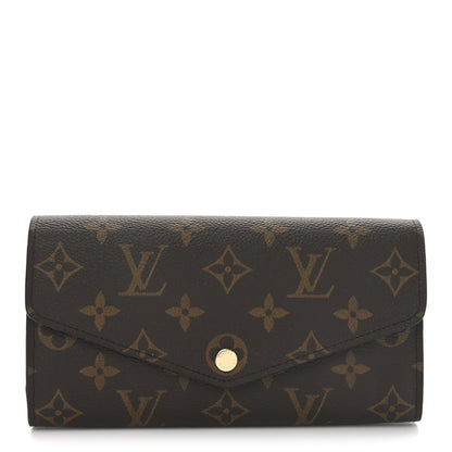 Louis Vuitton Monogram Sarah Wallet NM 1 of 7