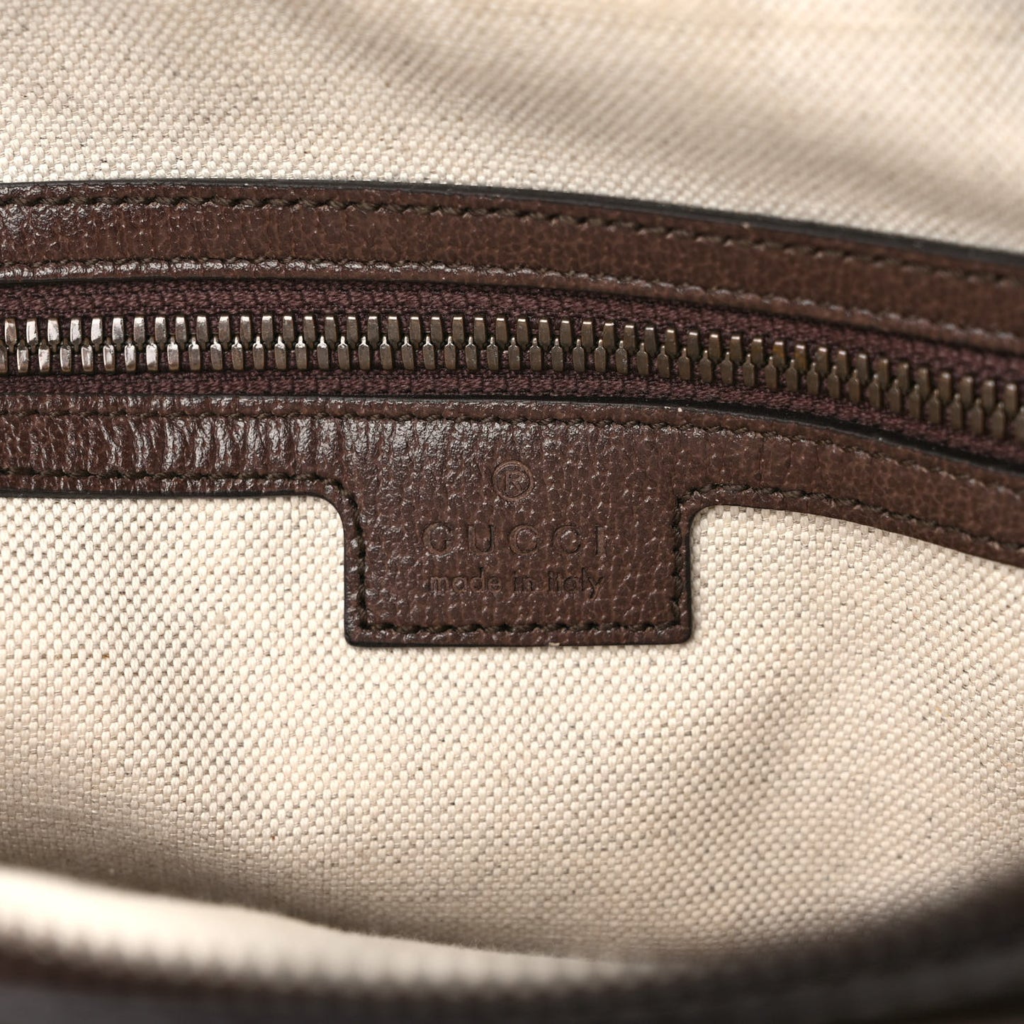 GG Supreme Monogram Web Small Ophidia Messenger Bag Brown