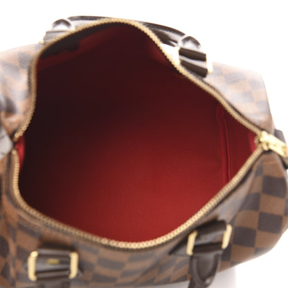 Louis Vuitton Damier Ebene Speedy 25 5 of 9