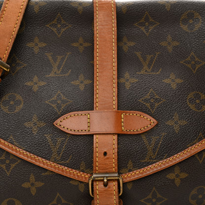 Louis Vuitton Monogram Saumur 30 7 of 12