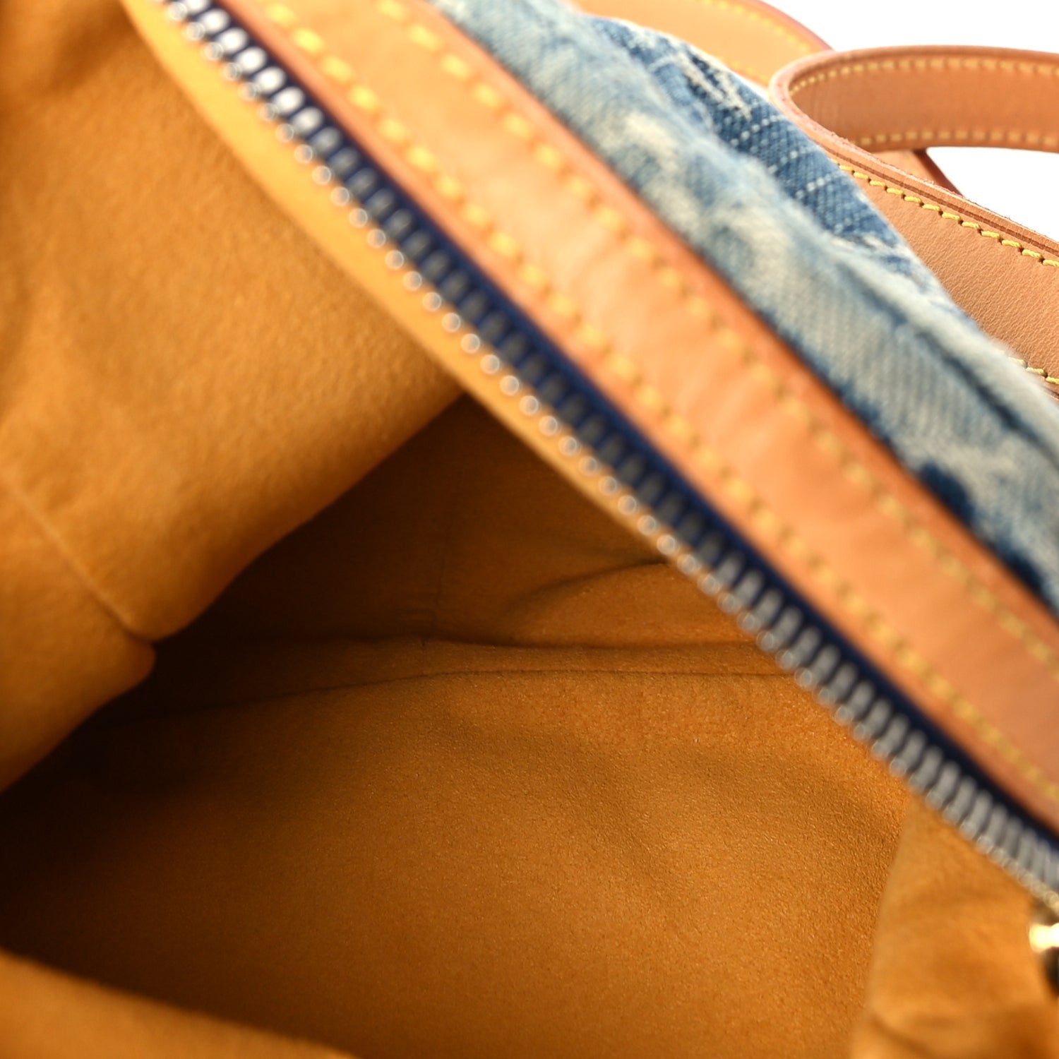 Louis Vuitton Denim Fairfax Pochette Blue 4 of 8