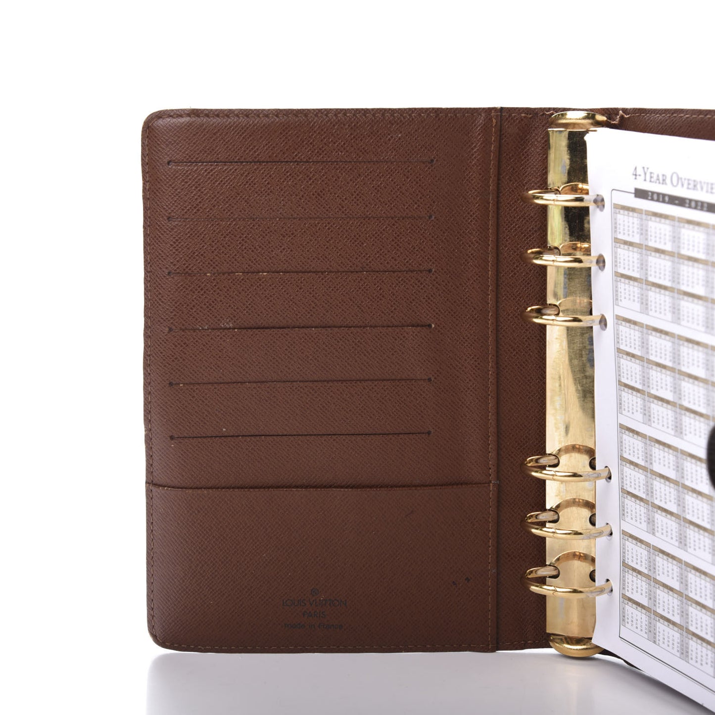 Monogram Medium Ring Agenda Cover