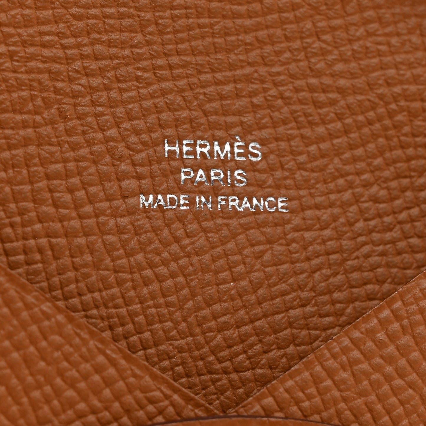 Epsom Calvi Card Case Gold