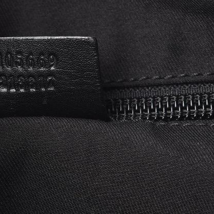 Gucci Nylon Monogram Travel Hobo Black 7 of 19