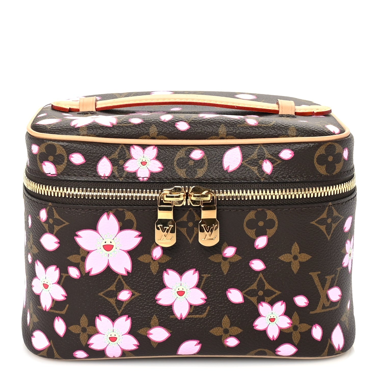 Louis Vuitton LV X TM Monogram Cherry Blossom Nice Mini Sakura Brown 1 of 7