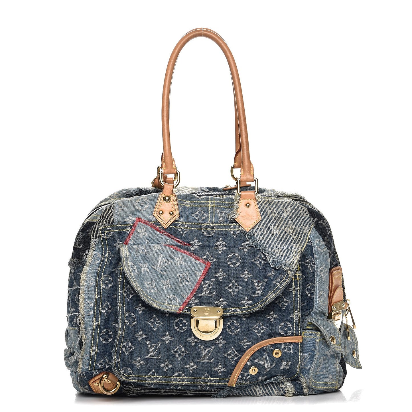 Denim Patchwork Bowly Blue