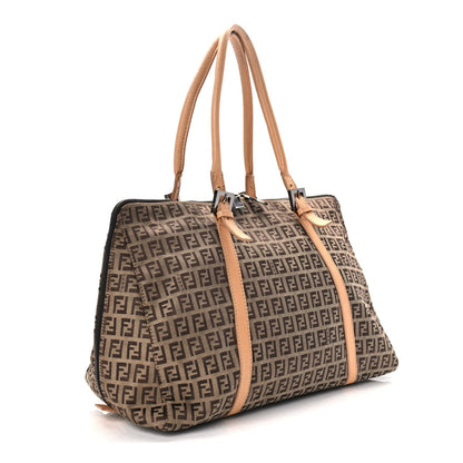 Fendi Zucchino Tote Beige 2 of 8