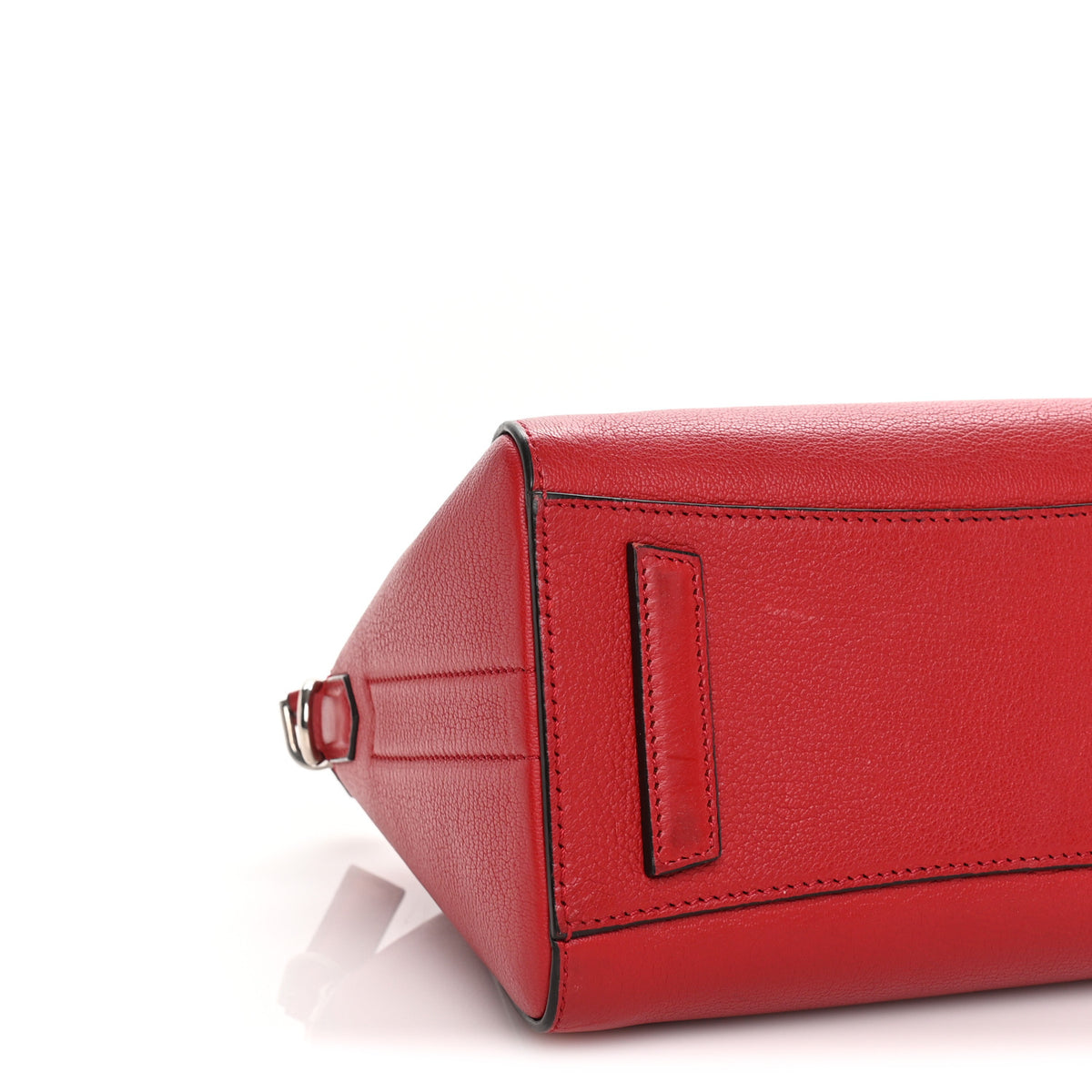 Sugar Goatskin Mini Antigona Dark Red