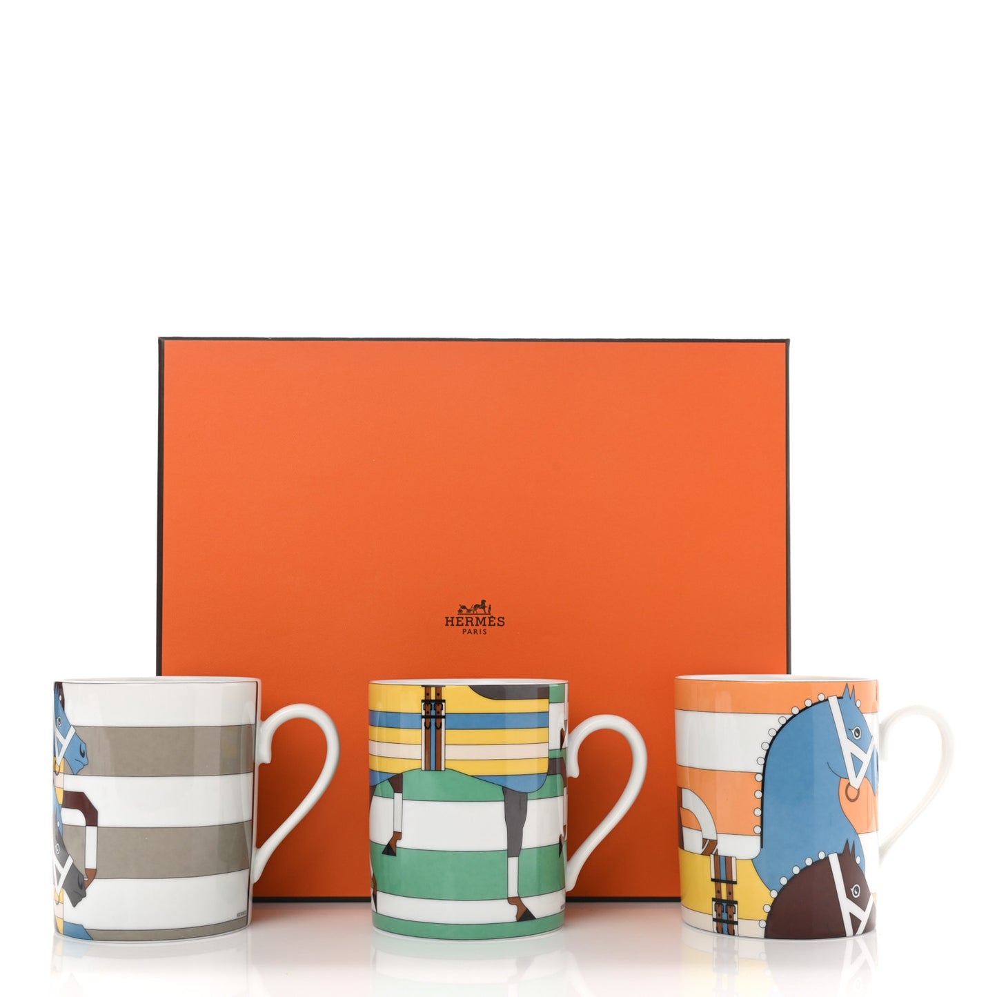 Porcelain Rocabar Mug Set of 3