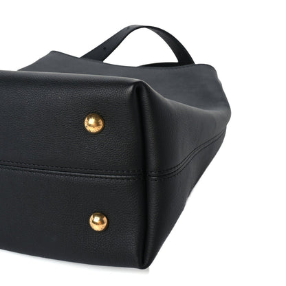 Louis Vuitton Grained Calfskin Low Key Hobo PM Black 8 of 8
