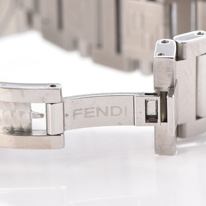 Fendi Stainless Steel Diamond Pave Bezel 33mm High Speed Quartz Watch 8 of 11