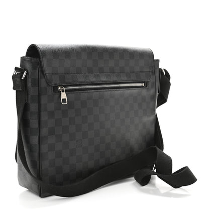 Louis Vuitton Damier Graphite District GM 3 of 9