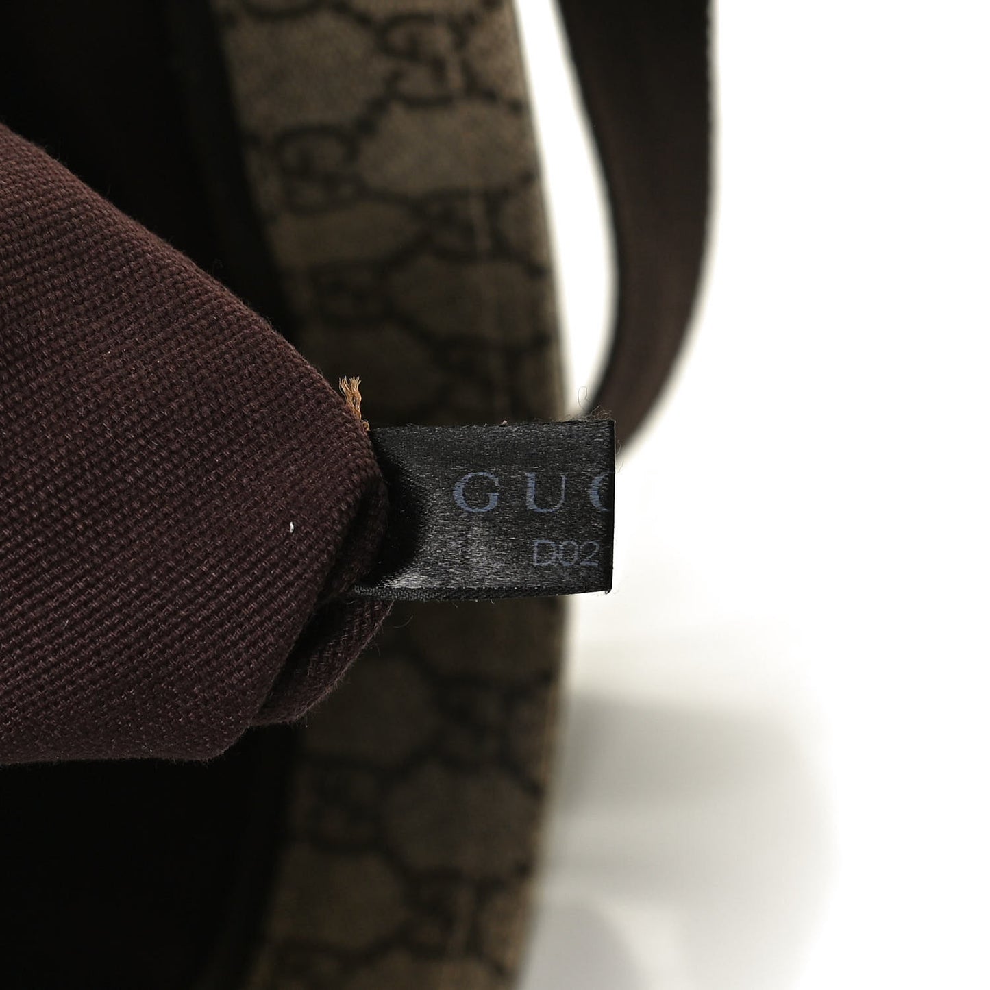 GG Plus Monogram Medium Flat Messenger Bag Dark Brown