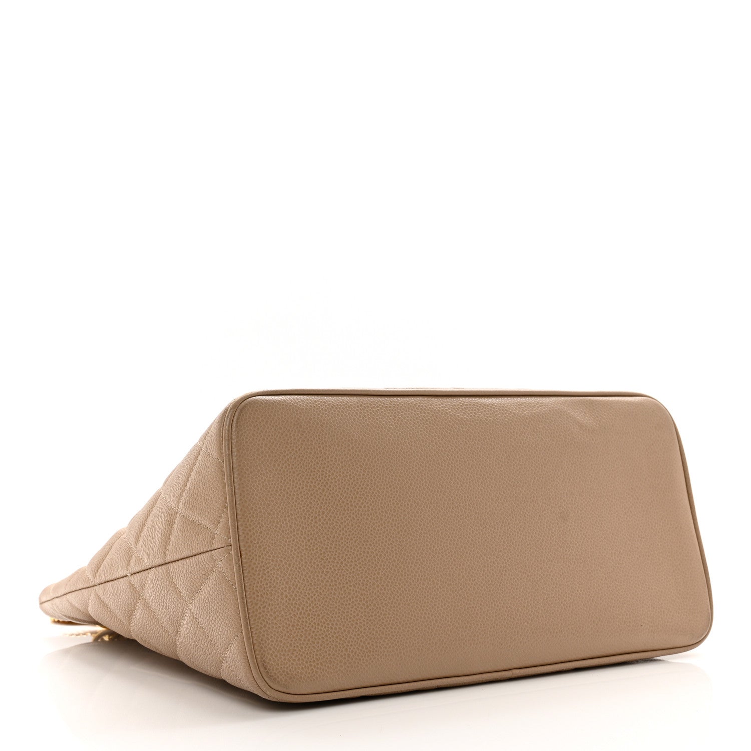 Chanel Caviar Quilted Medallion Tote Beige 4 of 11