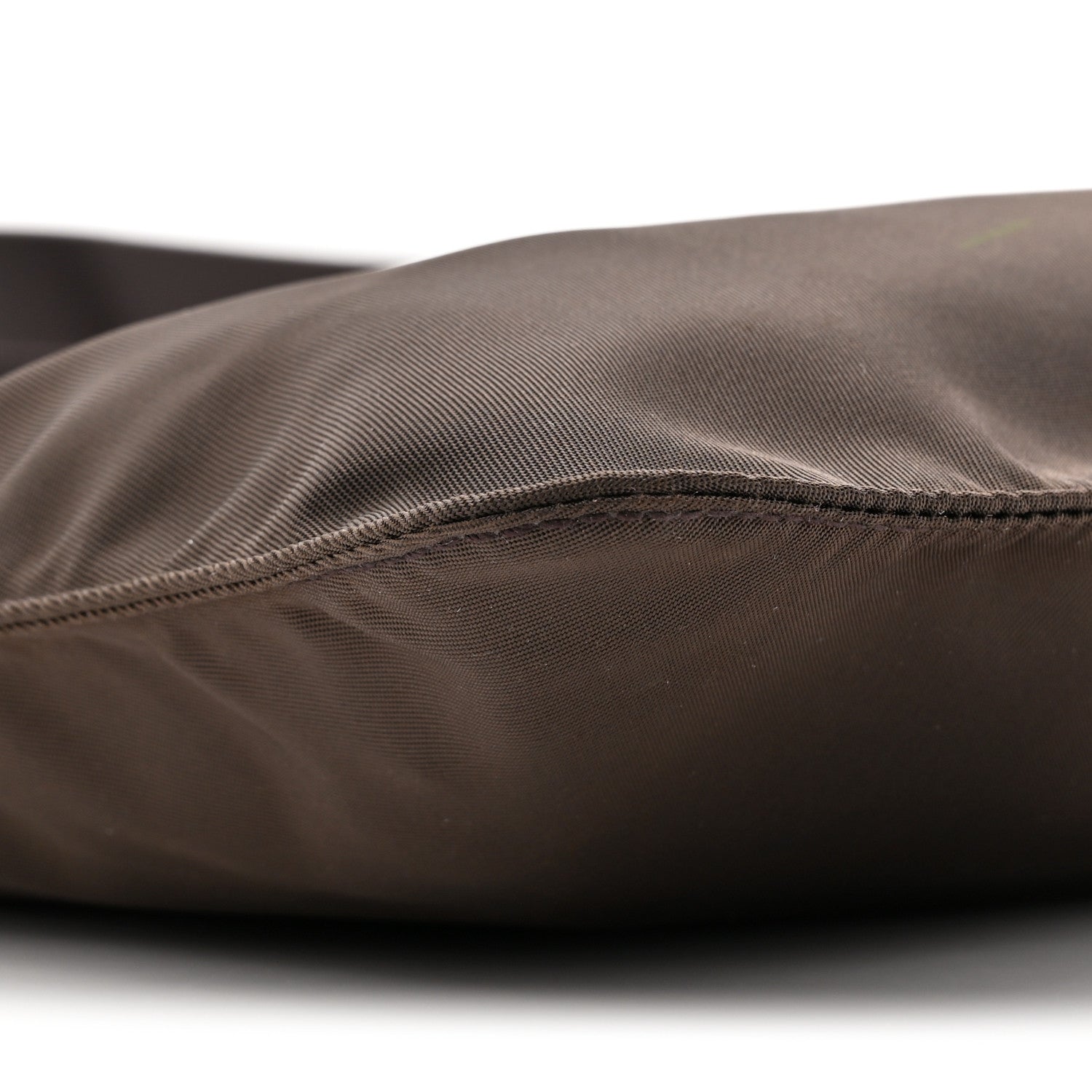 Prada Re-Nylon Saffiano Pocket Flat Messenger Bag Cacao 9 of 10