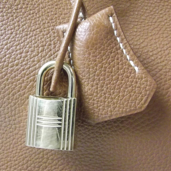 Taurillon Clemence Birkin 30 Gold