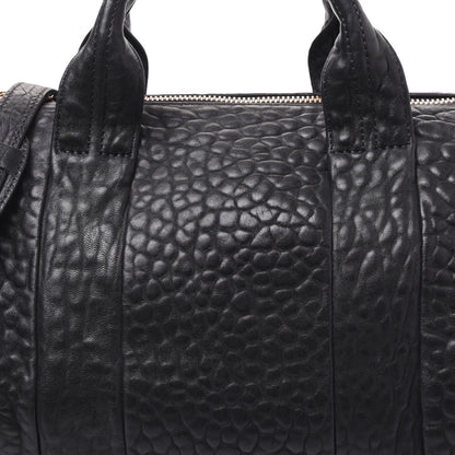 Alexander Wang Pebbled Lambskin Rocco Black Rose Gold Hardware 8 of 8