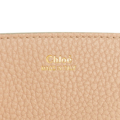 Chloe Grained Lambskin Drew Shoulder Bag Cement Pink 6 of 6