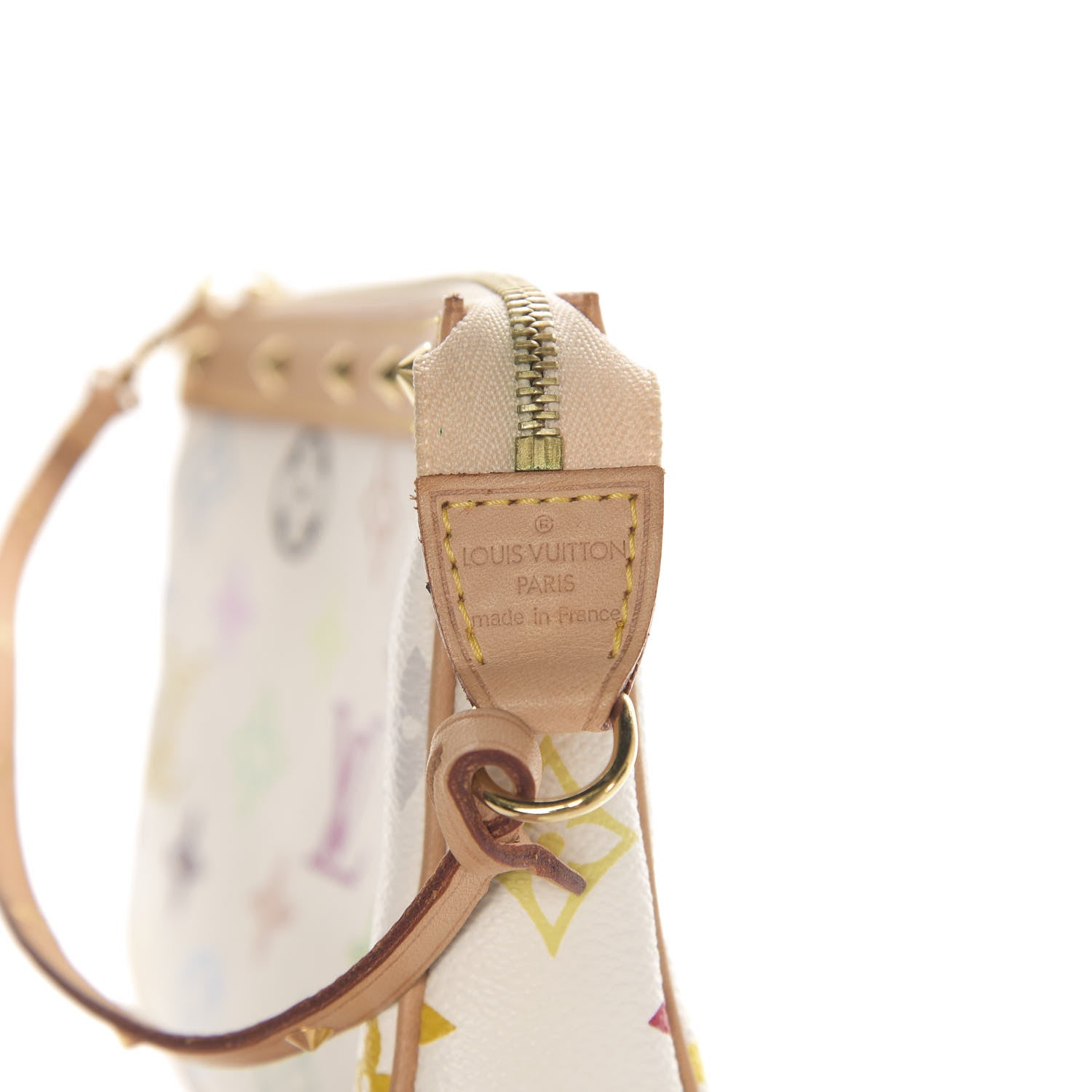 Louis Vuitton Monogram Multicolor Pochette Accessories White 7 of 11