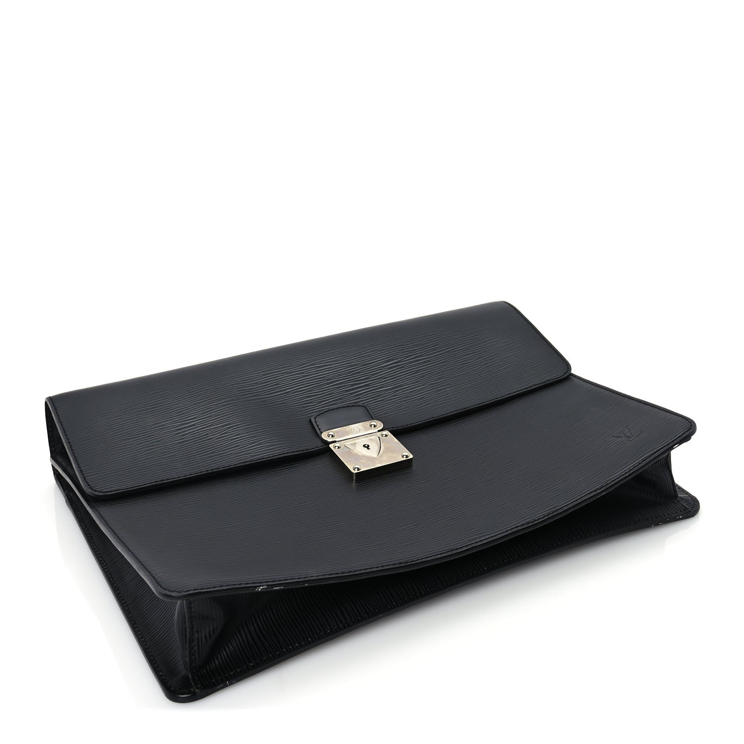 Louis Vuitton Epi Robusto 1 Compartment Briefcase  Black 3 of 8