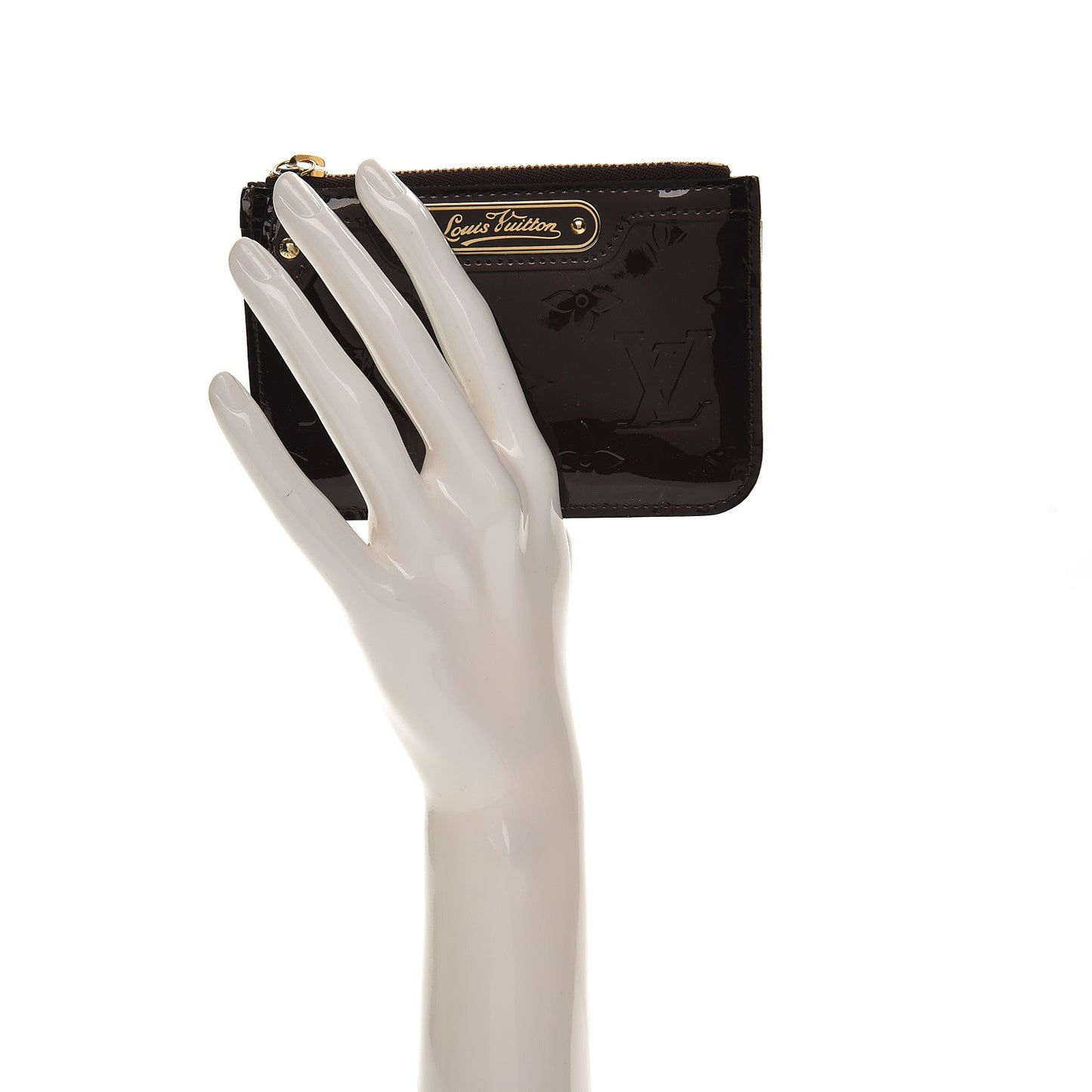 Vernis Key Pouch Amarante