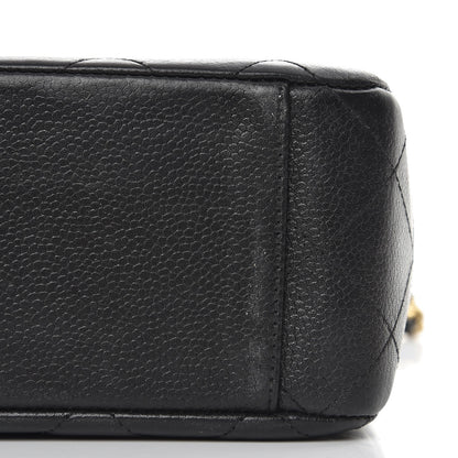 Chanel Caviar Quilted Medium Flap Shoulder Bag Black 9 of 9